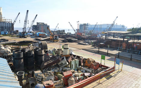 Ship demolition company